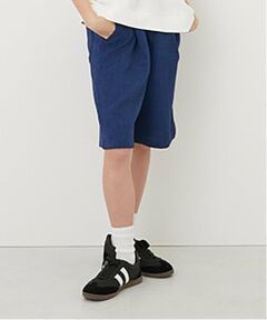 GLAZOS / グラソス ショート・ハーフ・半端丈パンツ | 【大人向けサイズあり】パナマ風タックハーフパンツ