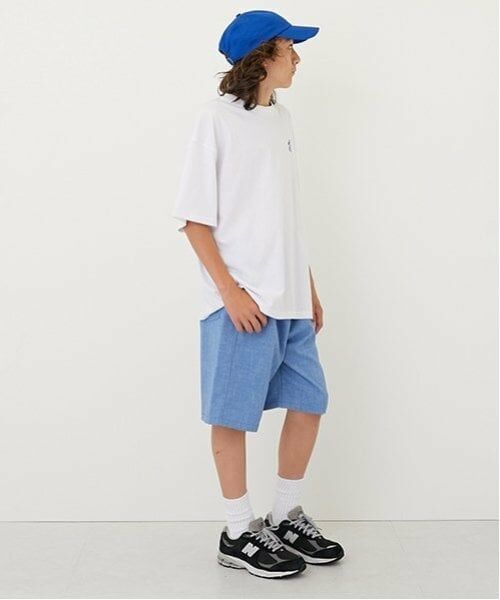 GLAZOS / グラソス ショート・ハーフ・半端丈パンツ | 【大人向けサイズあり】パナマ風タックハーフパンツ | 詳細21