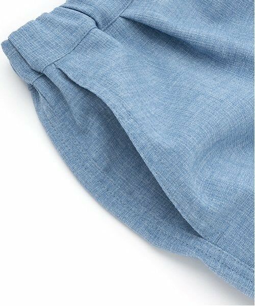 GLAZOS / グラソス ショート・ハーフ・半端丈パンツ | 【大人向けサイズあり】パナマ風タックハーフパンツ | 詳細4