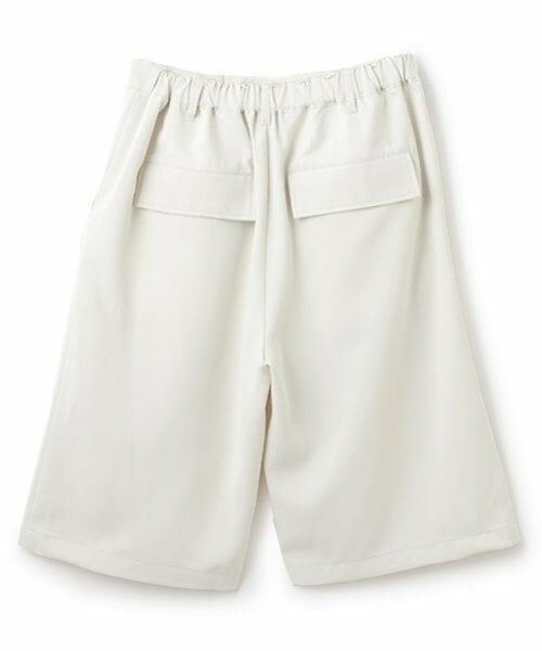 GLAZOS / グラソス ショート・ハーフ・半端丈パンツ | 【大人向けサイズあり】トロトロ・タックハーフパンツ | 詳細1