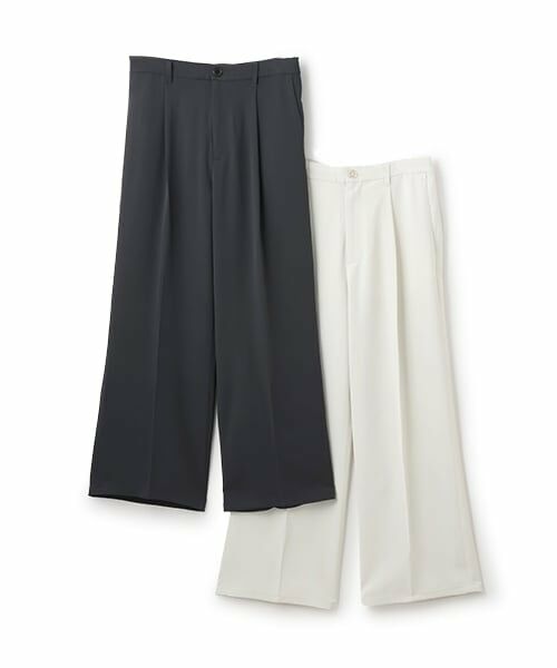 GLAZOS / グラソス その他パンツ | 【大人向けサイズあり】トロトロ・タックロングパンツ | 詳細9