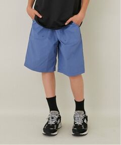 GLAZOS / グラソス ショート・ハーフ・半端丈パンツ | 【大人向けサイズあり】【撥水】ナイロンワッシャーベイカーハーフパンツ