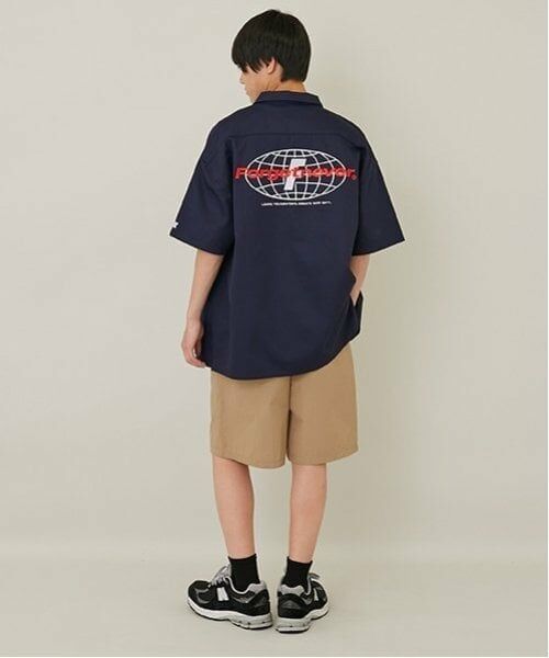 GLAZOS / グラソス ショート・ハーフ・半端丈パンツ | 【大人向けサイズあり】【撥水】ナイロンワッシャーベイカーハーフパンツ | 詳細12