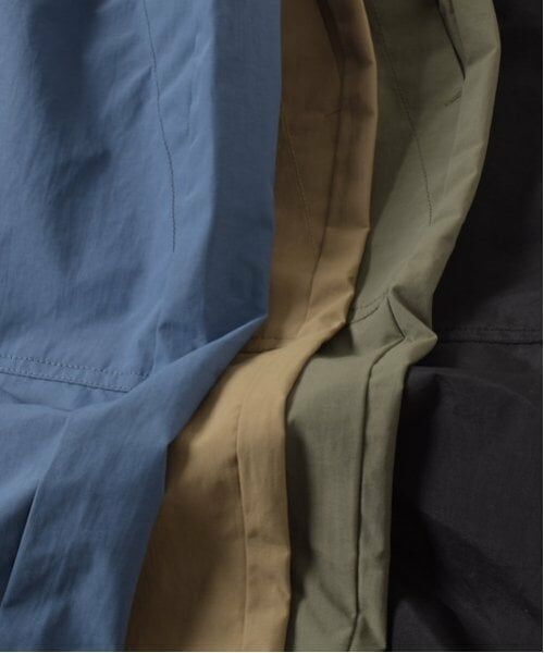 GLAZOS / グラソス ショート・ハーフ・半端丈パンツ | 【大人向けサイズあり】【撥水】ナイロンワッシャーベイカーハーフパンツ | 詳細4