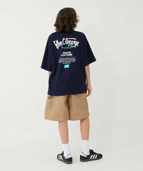 GLAZOS / グラソス ショート・ハーフ・半端丈パンツ | 【大人向けサイズあり】【撥水】ナイロンワッシャーペインターハーフパンツ | 詳細12