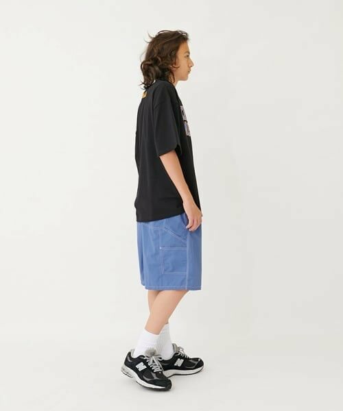 GLAZOS / グラソス ショート・ハーフ・半端丈パンツ | 【大人向けサイズあり】【撥水】ナイロンワッシャーペインターハーフパンツ | 詳細14