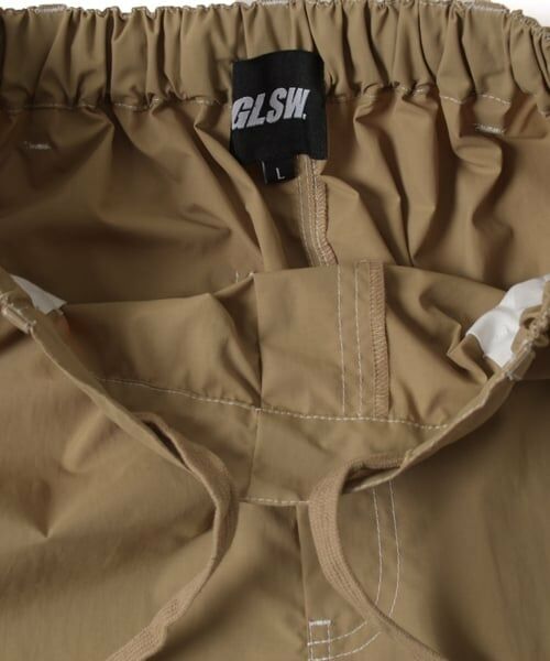 GLAZOS / グラソス ショート・ハーフ・半端丈パンツ | 【大人向けサイズあり】【撥水】ナイロンワッシャーペインターハーフパンツ | 詳細3