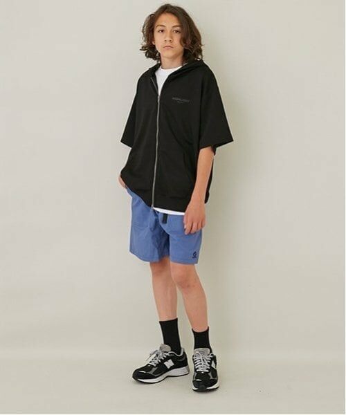 GLAZOS / グラソス ショート・ハーフ・半端丈パンツ | 【大人向けサイズあり】【撥水】ナイロンワッシャークライミングハーフパンツ | 詳細14