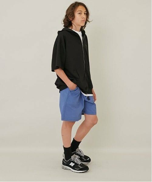 GLAZOS / グラソス ショート・ハーフ・半端丈パンツ | 【大人向けサイズあり】【撥水】ナイロンワッシャークライミングハーフパンツ | 詳細15