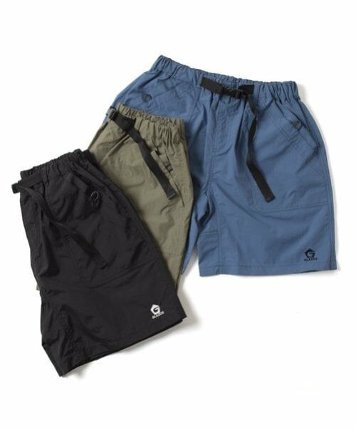 GLAZOS / グラソス ショート・ハーフ・半端丈パンツ | 【大人向けサイズあり】【撥水】ナイロンワッシャークライミングハーフパンツ | 詳細6