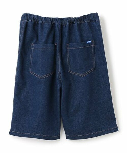 GLAZOS / グラソス その他パンツ | 【大人向けサイズあり】冷感デニム・イージーハーフパンツ | 詳細1