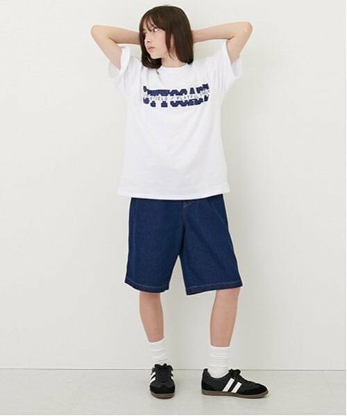 GLAZOS / グラソス その他パンツ | 【大人向けサイズあり】冷感デニム・イージーハーフパンツ | 詳細16