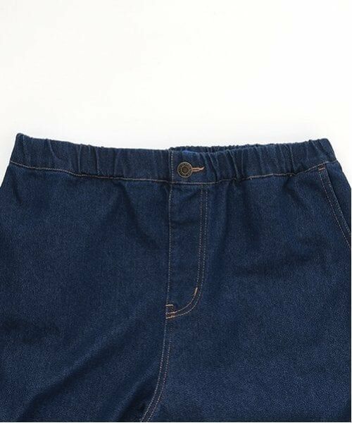 GLAZOS / グラソス その他パンツ | 【大人向けサイズあり】冷感デニム・イージーハーフパンツ | 詳細2