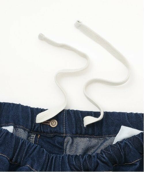 GLAZOS / グラソス その他パンツ | 【大人向けサイズあり】冷感デニム・イージーハーフパンツ | 詳細3