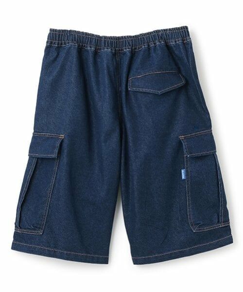 GLAZOS / グラソス ショート・ハーフ・半端丈パンツ | 【大人向けサイズあり】冷感デニム・ハーフカーゴパンツ | 詳細1