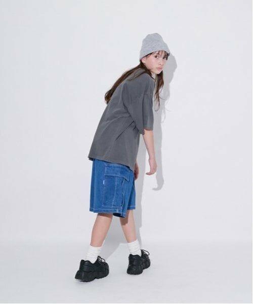 GLAZOS / グラソス ショート・ハーフ・半端丈パンツ | 【大人向けサイズあり】冷感デニム・ハーフカーゴパンツ | 詳細18