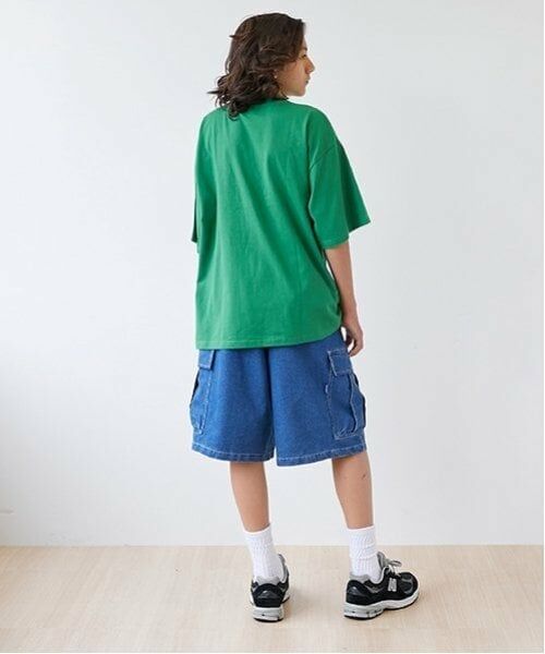 GLAZOS / グラソス ショート・ハーフ・半端丈パンツ | 【大人向けサイズあり】冷感デニム・ハーフカーゴパンツ | 詳細22