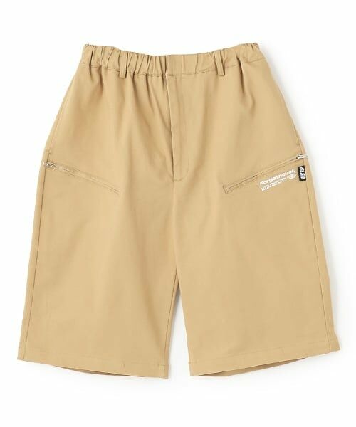 GLAZOS / グラソス ショート・ハーフ・半端丈パンツ | 【大人向けサイズあり】【FORGETNEVER】ジップポケットチノハーフパンツ_GLSW | 詳細13