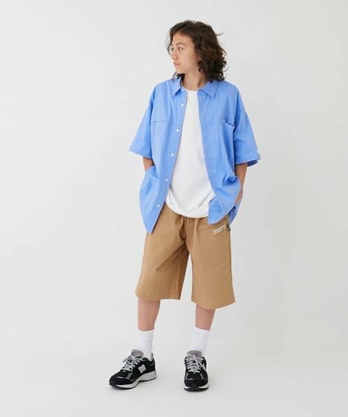 GLAZOS / グラソス ショート・ハーフ・半端丈パンツ | 【大人向けサイズあり】【FORGETNEVER】ジップポケットチノハーフパンツ_GLSW | 詳細15