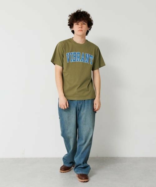 GLAZOS / グラソス Tシャツ | 【大人向けサイズあり】【プチプラ】フロントアーチロゴ半袖Tシャツ | 詳細1