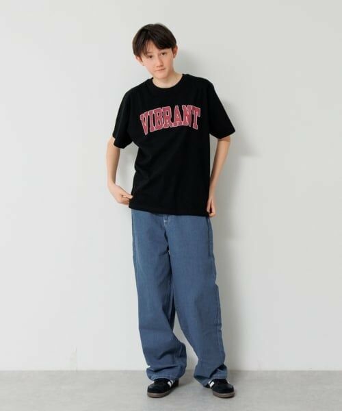 GLAZOS / グラソス Tシャツ | 【大人向けサイズあり】【プチプラ】フロントアーチロゴ半袖Tシャツ | 詳細6