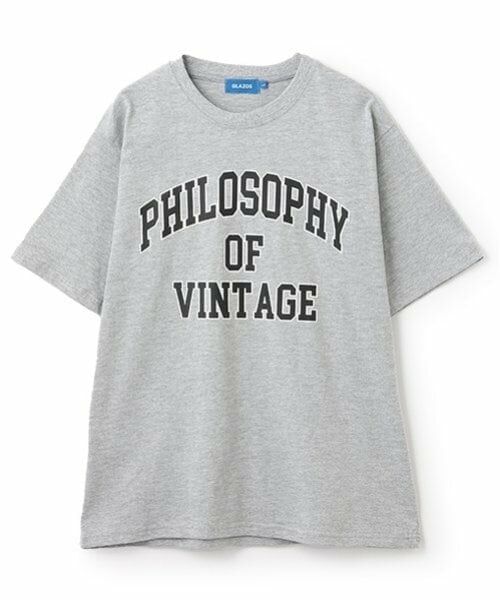 GLAZOS / グラソス Tシャツ | 【大人向けサイズあり】【プチプラ】フロントカレッジロゴ半袖Tシャツ | 詳細10