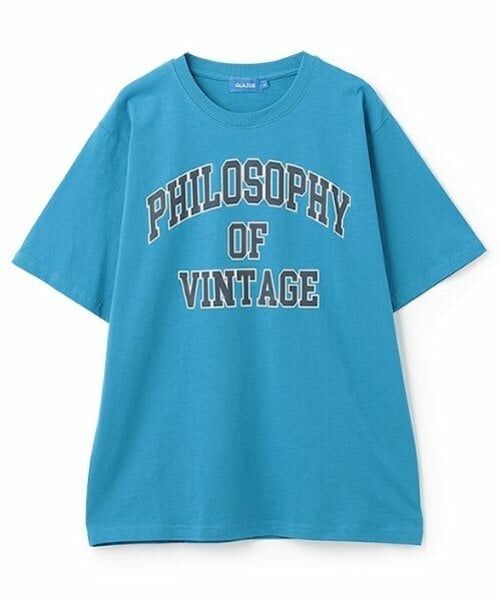 GLAZOS / グラソス Tシャツ | 【大人向けサイズあり】【プチプラ】フロントカレッジロゴ半袖Tシャツ | 詳細11