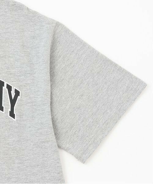 GLAZOS / グラソス Tシャツ | 【大人向けサイズあり】【プチプラ】フロントカレッジロゴ半袖Tシャツ | 詳細4