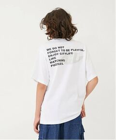 GLAZOS / グラソス Tシャツ | 【大人向けサイズあり】【プチプラ】バックプリント半袖Tシャツ