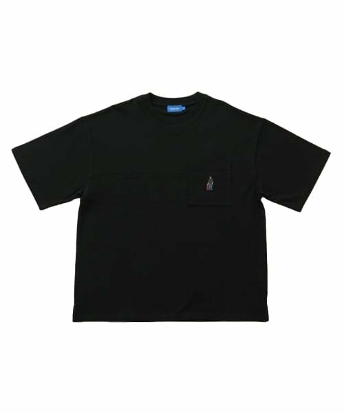 GLAZOS / グラソス Tシャツ | 【大人向けサイズあり】ポケット付きスケーター刺繍ビッグ半袖Tシャツ | 詳細17