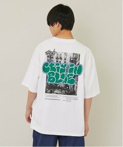 GLAZOS / グラソス Tシャツ | 【大人向けサイズあり】フォトグラフィティロゴ発泡プリントビッグ半袖Tシャツ