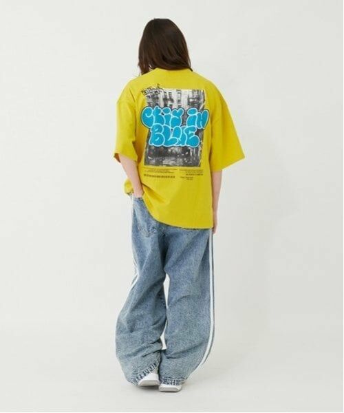 GLAZOS / グラソス Tシャツ | 【大人向けサイズあり】フォトグラフィティロゴ発泡プリントビッグ半袖Tシャツ | 詳細20