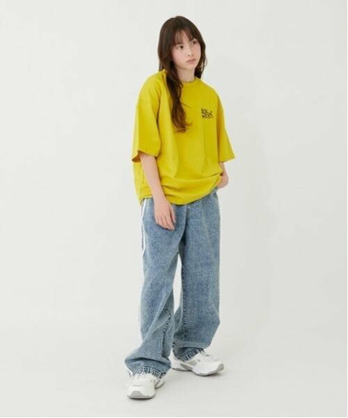 GLAZOS / グラソス Tシャツ | 【大人向けサイズあり】フォトグラフィティロゴ発泡プリントビッグ半袖Tシャツ | 詳細21