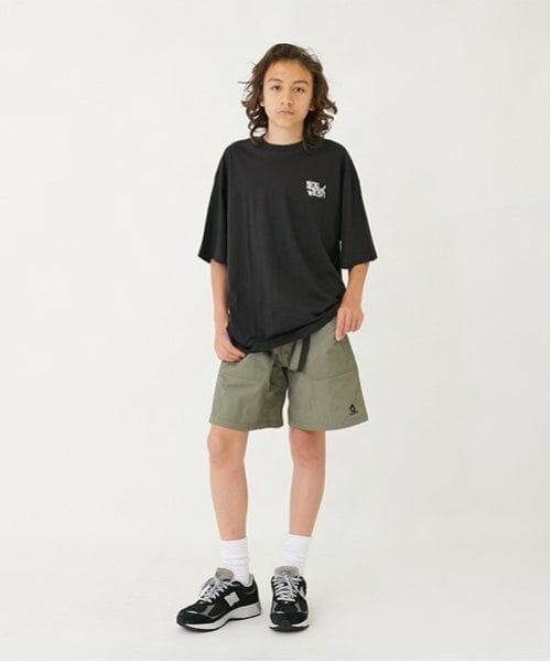 GLAZOS / グラソス Tシャツ | 【大人向けサイズあり】フォトグラフィティロゴ発泡プリントビッグ半袖Tシャツ | 詳細22