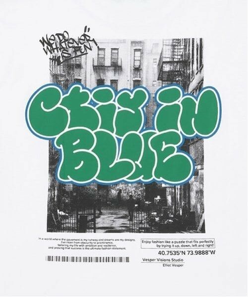 GLAZOS / グラソス Tシャツ | 【大人向けサイズあり】フォトグラフィティロゴ発泡プリントビッグ半袖Tシャツ | 詳細6