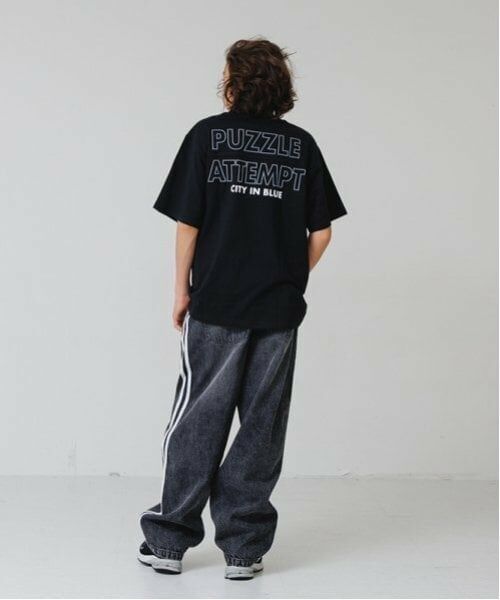 GLAZOS / グラソス Tシャツ | 【大人向けサイズあり】バックリフレクタープリント半袖Tシャツ | 詳細18