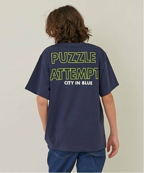 GLAZOS / グラソス Tシャツ | 【大人向けサイズあり】バックリフレクタープリント半袖Tシャツ（コン）