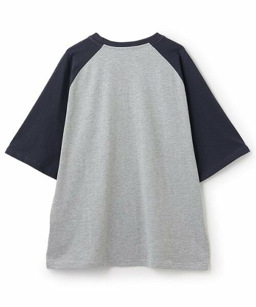 GLAZOS / グラソス Tシャツ | 【大人向けサイズあり】グラフィティプリントラグランスリーブビッグ半袖Tシャツ | 詳細1