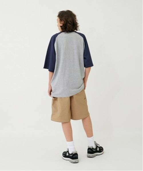 GLAZOS / グラソス Tシャツ | 【大人向けサイズあり】グラフィティプリントラグランスリーブビッグ半袖Tシャツ | 詳細11