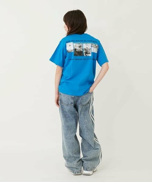 GLAZOS / グラソス Tシャツ | 【大人向けサイズあり】バックフォトプリント半袖Tシャツ | 詳細15