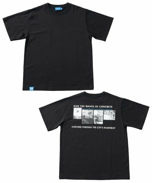 GLAZOS / グラソス Tシャツ | 【大人向けサイズあり】バックフォトプリント半袖Tシャツ（クロ）