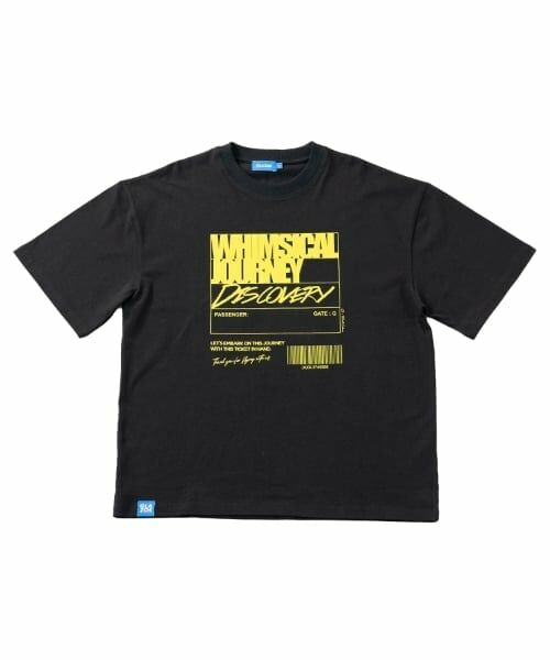 GLAZOS / グラソス Tシャツ | 【大人向けサイズあり】フロントリフレクタープリントビッグ半袖Tシャツ | 詳細14