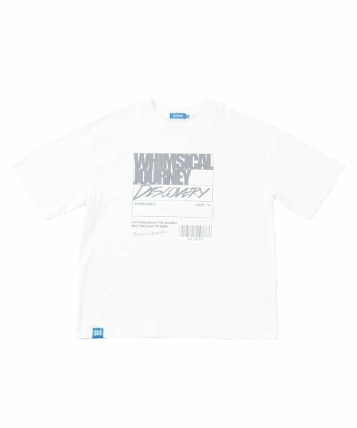 GLAZOS / グラソス Tシャツ | 【大人向けサイズあり】フロントリフレクタープリントビッグ半袖Tシャツ | 詳細15
