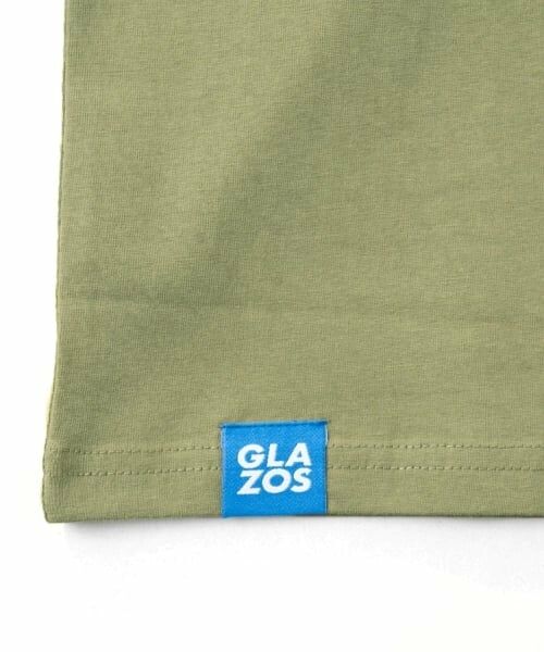 GLAZOS / グラソス Tシャツ | 【大人向けサイズあり】フロントリフレクタープリントビッグ半袖Tシャツ | 詳細8