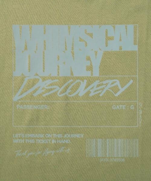 GLAZOS / グラソス Tシャツ | 【大人向けサイズあり】フロントリフレクタープリントビッグ半袖Tシャツ | 詳細9