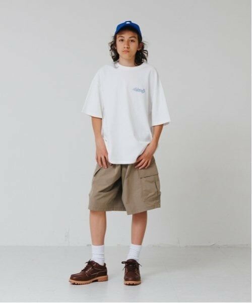 GLAZOS / グラソス Tシャツ | 【大人向けサイズあり】【ヘビーウェイト天竺】グラフィティロゴプリントTシャツ | 詳細18