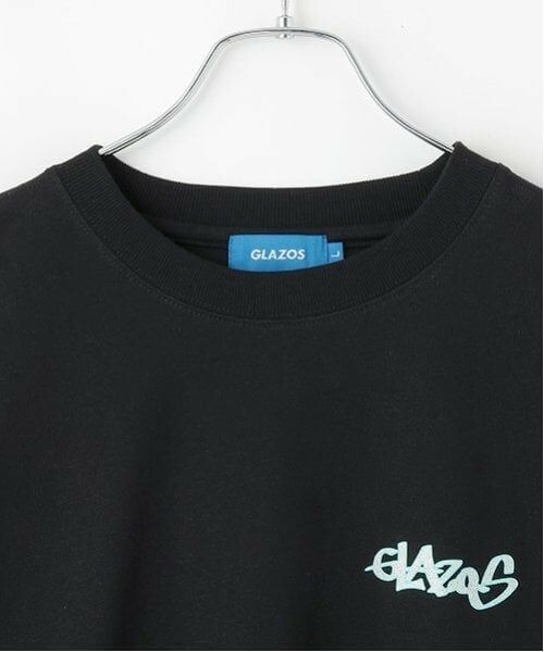 GLAZOS / グラソス Tシャツ | 【大人向けサイズあり】【ヘビーウェイト天竺】グラフィティロゴプリントTシャツ | 詳細2