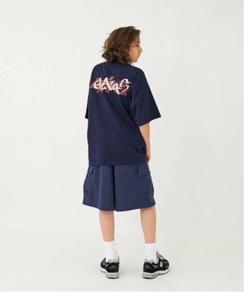 GLAZOS / グラソス Tシャツ | 【大人向けサイズあり】【ヘビーウェイト天竺】グラフィティロゴプリントTシャツ | 詳細22