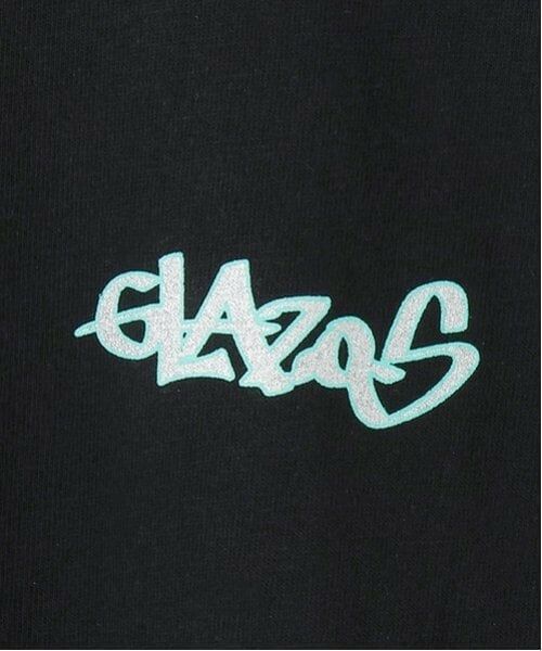 GLAZOS / グラソス Tシャツ | 【大人向けサイズあり】【ヘビーウェイト天竺】グラフィティロゴプリントTシャツ | 詳細3