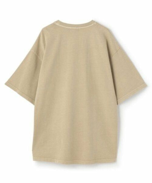 GLAZOS / グラソス Tシャツ | 【大人向けサイズあり】【ヘビーウェイト天竺】ピグメントカレッジロゴTシャツ | 詳細1